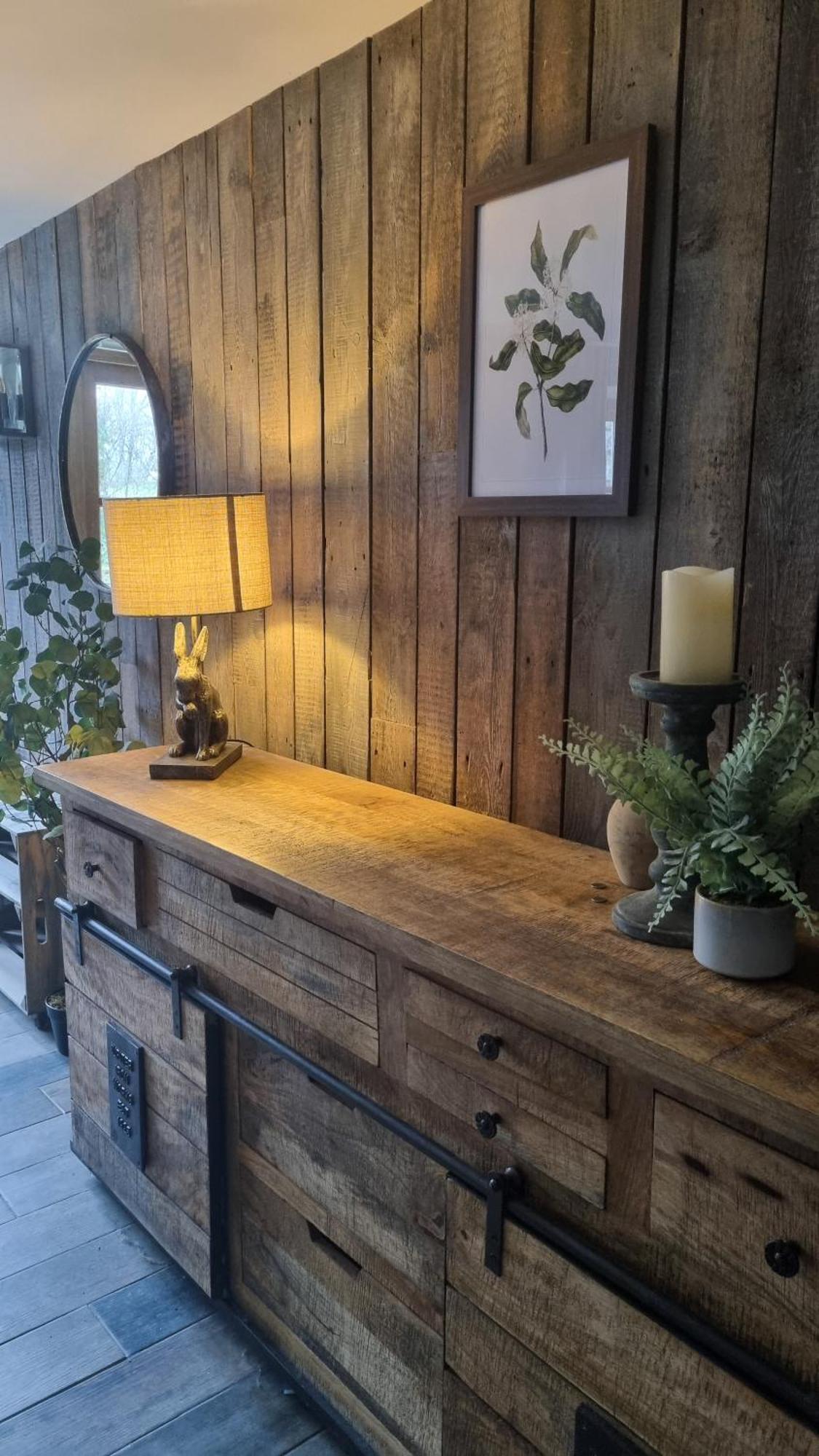 The Threshing Barn At Penrhos Court Villa Kington  Kamer foto