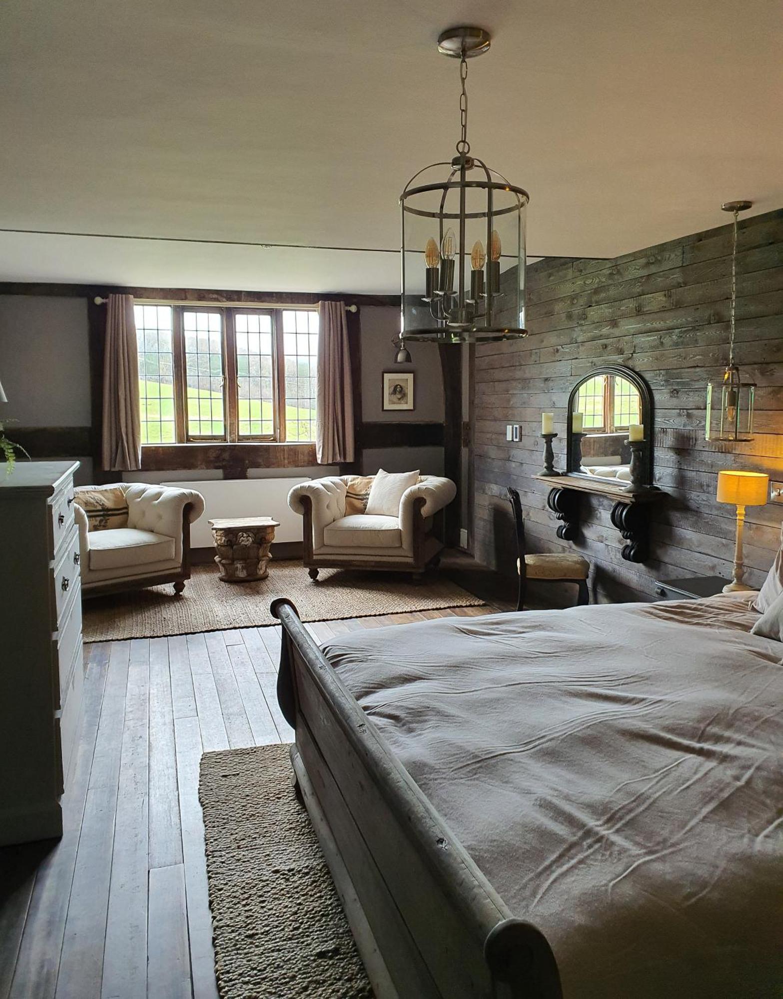The Threshing Barn At Penrhos Court Villa Kington  Kamer foto